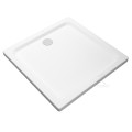 flache Duschwanne Duschtasse Brausewanne Max 80 x 80 x 5,5 cm + Siphon
