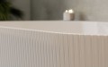 moderne freistehende Badewanne Standwanne 150x75 cm Giuliana Design Luxus HINGUCKER