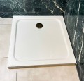 flache Duschwanne Duschtasse Brausewanne Max 80 x 80 x 5,5 cm + Siphon