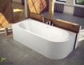 Badewanne Eckbadewanne Avita 150x75 cm links