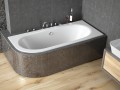 Badewanne Eckbadewanne Avita 150x75 cm rechts
