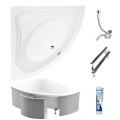 Badewanne Eckwanne Mia 140x140 cm