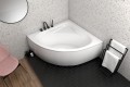 Badewanne Eckwanne Mia 140x140 cm