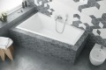 Badewanne Eckbadewanne Trapez 160 x 95 cm Sfera links (id: 1765)