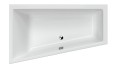 Badewanne Eckbadewanne Trapez 160 x 95 cm Sfera links (id: 1765)