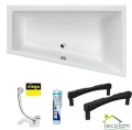 Badewanne Eckbadewanne Trapez 160 x 95 cm Sfera rechts (id: 1766)