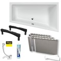 Badewanne Eckbadewanne Trapez 160 x 95 cm Sfera rechts (id: 1766)