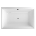 große Badewanne für Zwei 190x120 cm Crown Rechteck Duowanne Eckbadewanne