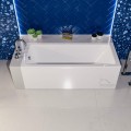 Badewanne Acrylwanne 130x70 cm Wave + Ablauf Viega (id: 1779)