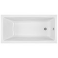 Badewanne Acrylwanne 160x80 cm Wave + Ablauf Viega (id: 1783)