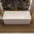 Badewanne Acrylwanne 180x80 cm Wave + Ablauf Viega (id: 1786)