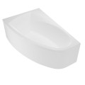 Badewanne Eckbadewanne 150x95 cm links Aquaria Acrylwanne + Ablauf Viega (id: 1787)