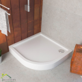 Duschwanne Viertelkreis 90 x 90 x 14 cm Competia R55cm (id: 374)