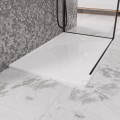 Duschwanne flache Duschtasse 150x90 x 4,5 cm Zero Duschplatte bodengleich + Siphon (id: 1800)