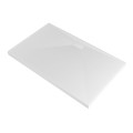 Duschwanne flache Duschtasse 160x80 x 4,5 cm Zero Duschplatte bodengleich + Siphon (id: 1801)