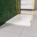Duschwanne flache Duschtasse 170x90 x 4,5 cm Zero Duschplatte bodengleich + Siphon (id: 1804)
