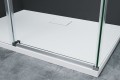 Duschwanne flache Duschtasse 170x90 x 4,5 cm Zero Duschplatte bodengleich + Siphon (id: 1804)