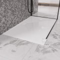 Duschwanne flache Duschtasse 170x90 x 4,5 cm Zero Duschplatte bodengleich + Siphon (id: 1804)