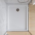 Duschwanne flache Duschtasse 70x110 x 4,5 cm Lupo Duschplatte + Siphon (id: 1809)