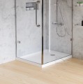 Duschwanne flache Duschtasse 70x110 x 4,5 cm Lupo Duschplatte + Siphon (id: 1809)