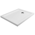 Duschwanne flache Duschtasse 70x110 x 4,5 cm Lupo Duschplatte + Siphon (id: 1809)