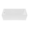 Badewanne Acrylwanne 160x80 cm Wave + Ablauf Viega (id: 1783)