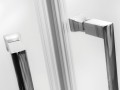 Duschkabine Dusche transparentes Glas 80x80 cm R55 165 cm Modern (id: 165)