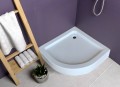 SET Duschkabine Zarya 80x80 + Duschwanne Duschtasse Brausewanne Alex Dusche (id: 1837)