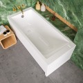Badewanne Tami 160x70 cm Thermobadewanne ecoThermoPro Acrylwanne Rechteck + Siphon Viega (id: 1853)