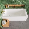 Badewanne Tami 170x70 cm Thermobadewanne ecoThermoPro Acrylwanne Rechteck + Siphon Viega (id: 1854)