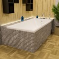 Badewanne Tami 190x90 cm Thermobadewanne ecoThermoPro Acrylwanne Rechteck (id: 1855)