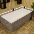 Badewanne Tami 190x90 cm Thermobadewanne ecoThermoPro Acrylwanne Rechteck (id: 1855)