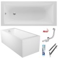 Badewanne Tami 190x90 cm Thermobadewanne ecoThermoPro Acrylwanne Rechteck (id: 1855)