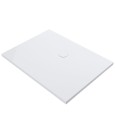 flache Duschwanne 120 x 80 x 4 cm Duschtasse Sky Brausewanne + Siphon (id: 1866)
