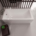 Badewanne Tami 180x80 cm Thermobadewanne ecoThermoPro Acrylwanne Rechteck (id: 1874)