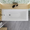 Badewanne Tami 180x80 cm Thermobadewanne ecoThermoPro Acrylwanne Rechteck (id: 1874)