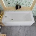 Badewanne Tami 180x80 cm Thermobadewanne ecoThermoPro Acrylwanne Rechteck (id: 1874)