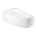 Badewanne Eckbadewanne 150x95 cm links Newa Acrylwanne + Ablauf Viega (id: 1877)