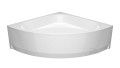Badewanne Eckwanne Dina 140 x 140 cm mit Isolierung Thermobadewanne Acrylwanne+ Siphon Viega (id: 1901)