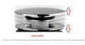 freistehende Badewanne Mineralguss 160x74 cm Click-Clack Standbadewanne Lova Design Luxus HINGUCKER weiß (id: 1910)
