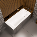 Badewanne mit Isolierung Linda 170x75 cm Thermobadewanne ecoThermoPro Acrylwanne Rechteck + Siphon Viega (id: 1927)