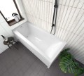 Badewanne mit Isolierung Linda 170x75 cm Thermobadewanne ecoThermoPro Acrylwanne Rechteck + Siphon Viega (id: 1927)