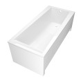 Badewanne mit Isolierung Linda 170x75 cm Thermobadewanne ecoThermoPro Acrylwanne Rechteck + Siphon Viega (id: 1927)