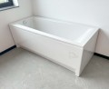 Badewanne mit Isolierung Linda 170x75 cm Thermobadewanne ecoThermoPro Acrylwanne Rechteck + Siphon Viega (id: 1927)