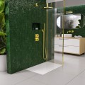 Duschwanne flache Duschtasse 150x90 x 4,5 cm Zero Duschplatte bodengleich + Siphon