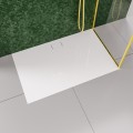 Duschwanne flache Duschtasse 150x90 x 4,5 cm Zero Duschplatte bodengleich + Siphon