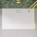 Duschwanne flache Duschtasse 150x90 x 4,5 cm Zero Duschplatte bodengleich + Siphon