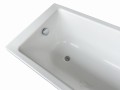 Badewanne Tami 170x70 cm Styropor optional Fliesen Holz Muster Acrylwanne Rechteck (id: 1980)
