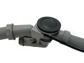 Badewanne Eckbadewanne 170x125 cm links Intima Duo schwarze Schürze Bambusablage 2 x Kopfkissen (id: 1983)