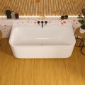 Vorwand Badewanne Acrylwanne 180x85 cm Arana + Ablaufgarnitur (id: 1990) Acryschürze
